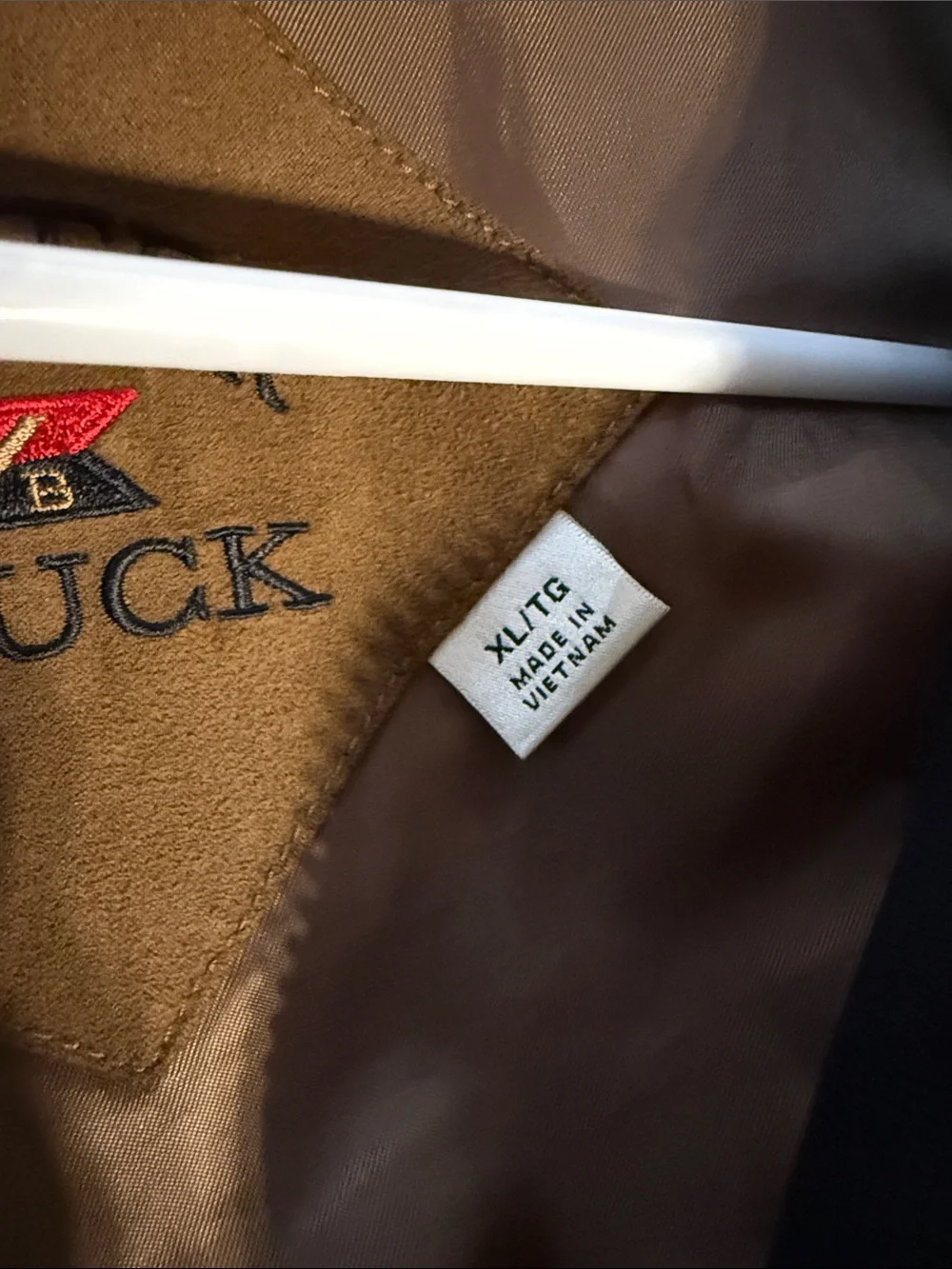 Men's Brown Zip-Front Jacket